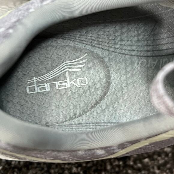 Dansko Sky Nursing Shoes Womens 8 Lilac Purple Mesh Lace Up Athletic Workwear - Picture 14 of 15